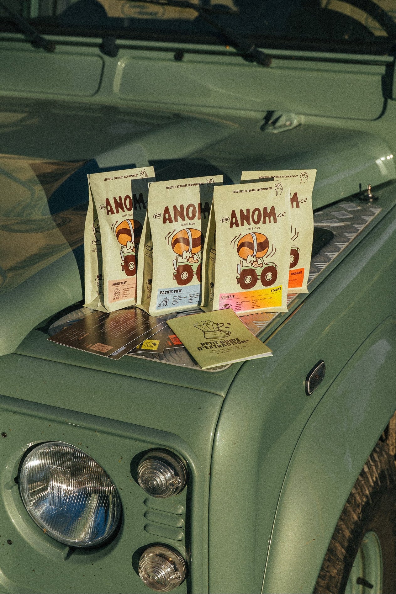 Anom café club - Accueil